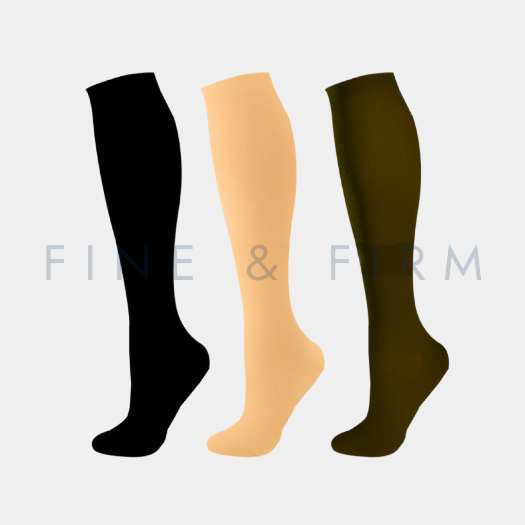 Compression Socks – 3 Pack Earth Tones