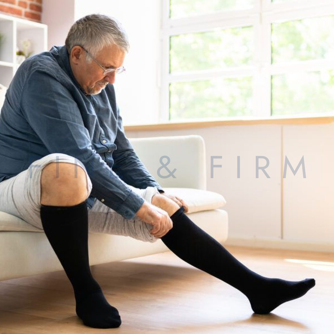 Compression Socks – 3 Pack Navy & Black Mix