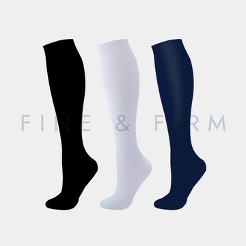 Compression Socks – 3 Pack Navy & Black Mix