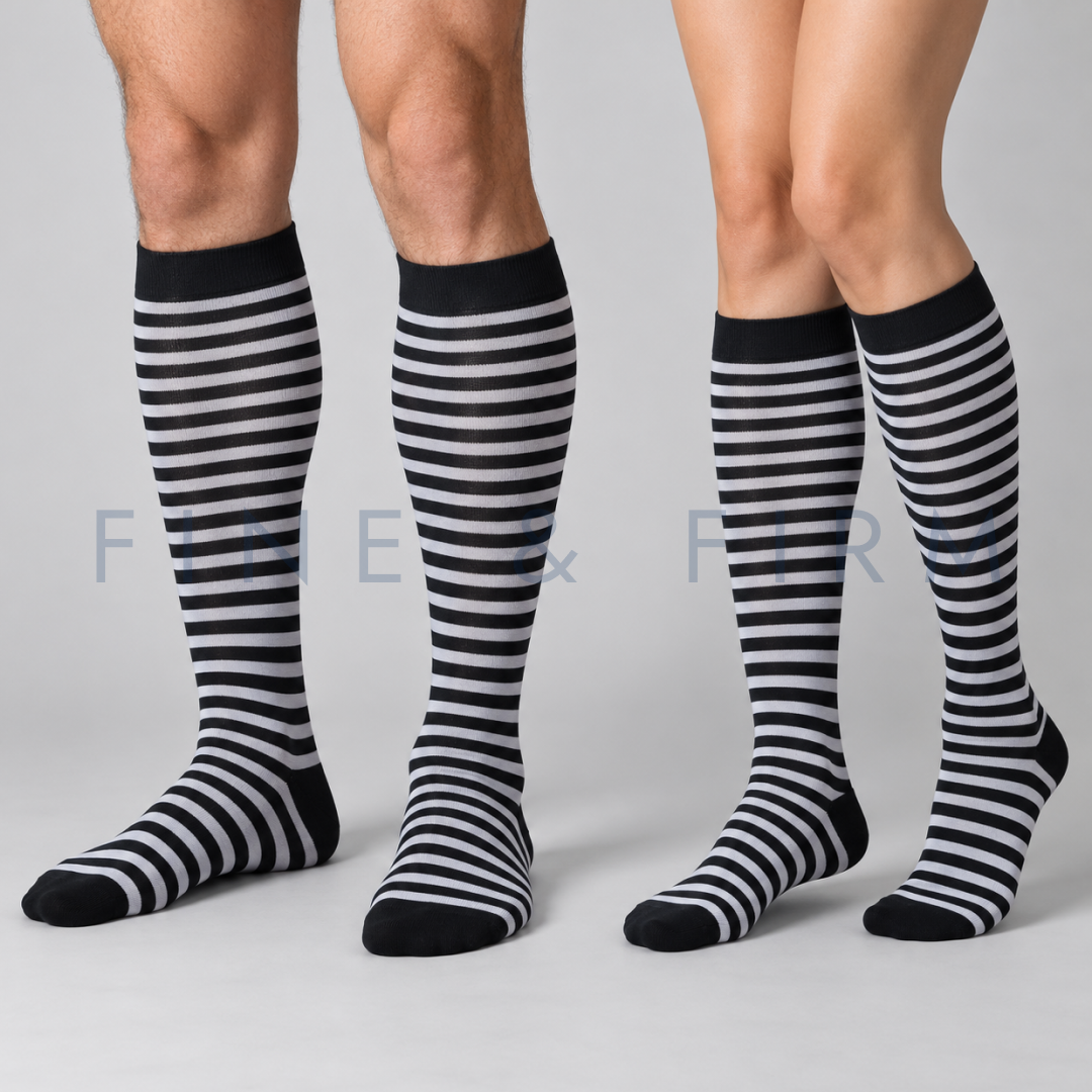 4-Pack Compression Socks for Everyday Comfort