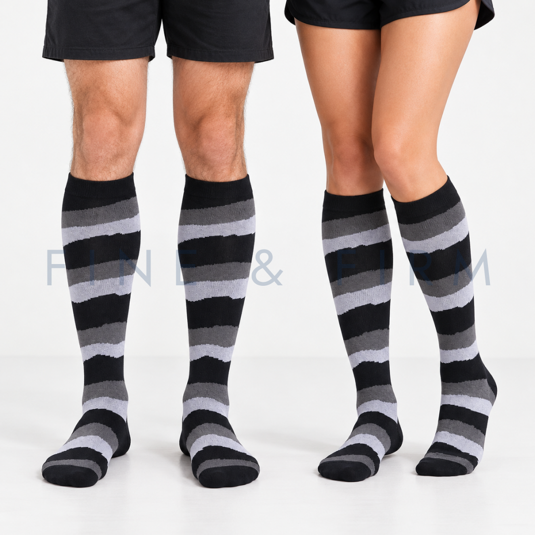 4-Pack Compression Socks for Everyday Comfort