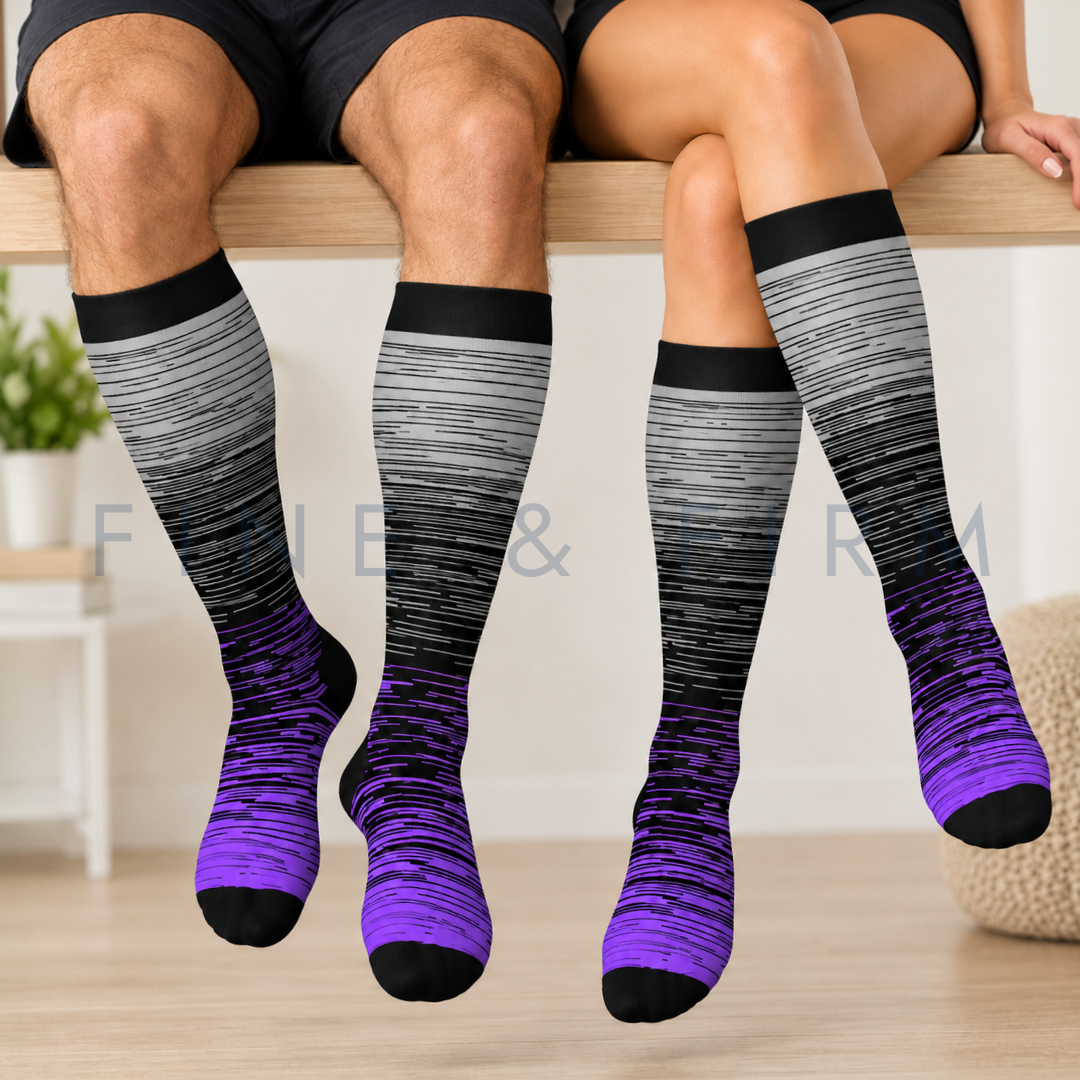 Compression Socks – 3 Pack Vibrant Mix