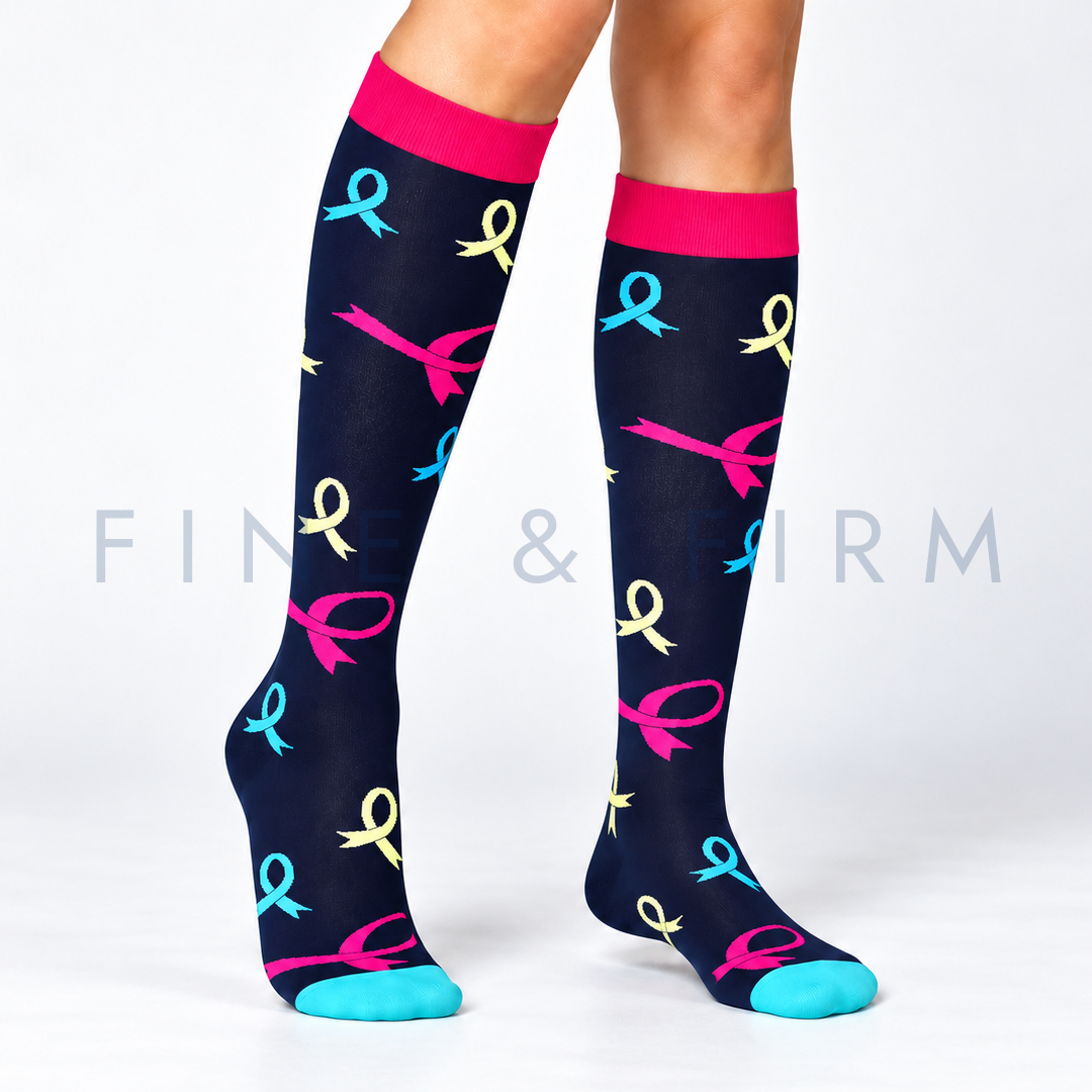 Compression Socks – 3 Pack Colorful Patterns