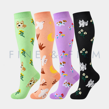Everyday Compression Sock Multipack – 4 Pairs