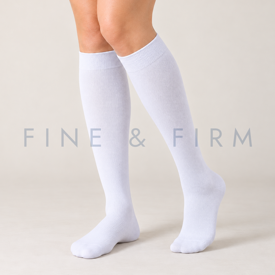 Compression Socks – 3 Pack Classic White
